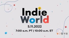 任天堂将于5月11日晚上22:00带来新一期indiewor