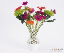 【花瓶】针织花瓶及花束