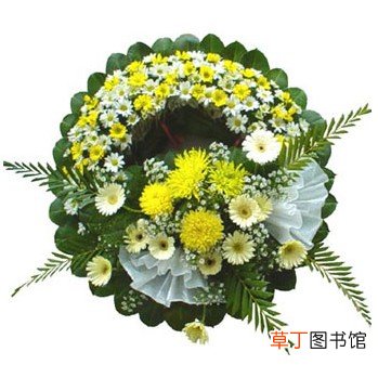 【花】日本葬礼花环——素雅
