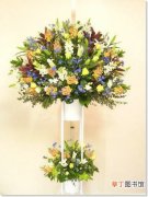 【花】日本祝贺花篮欣赏