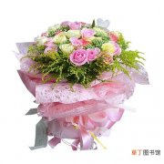 【国花】丰富花材简单包装的韩国花束