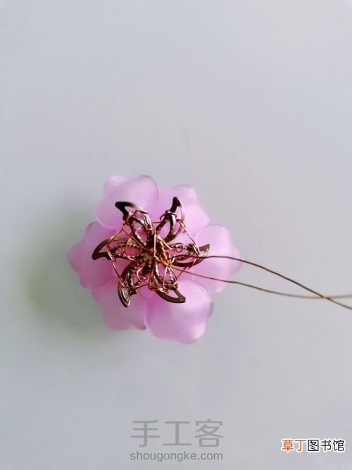 【花】自制磨砂花——如何快速消耗磨砂花瓣☆手工DIY