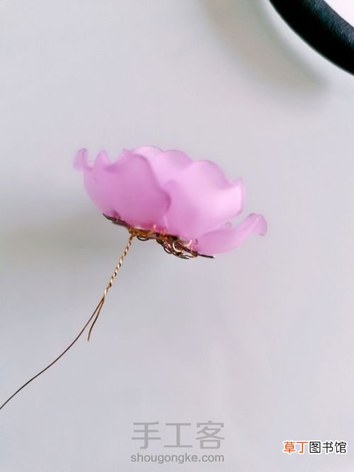 【花】自制磨砂花——如何快速消耗磨砂花瓣☆手工DIY