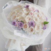 【玫瑰花】白色玫瑰花可以送给朋友吗？