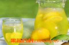 【功效】柠檬水的药作功效与作用