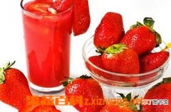 【草莓】制作草莓汁的材料和方法步骤