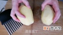 狼牙土豆的做法步骤，竹签扎着吃才对味儿
