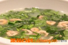 【菠菜】菠菜海米汤的做法