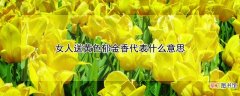 【香】女人送黄色郁金香代表什么意思