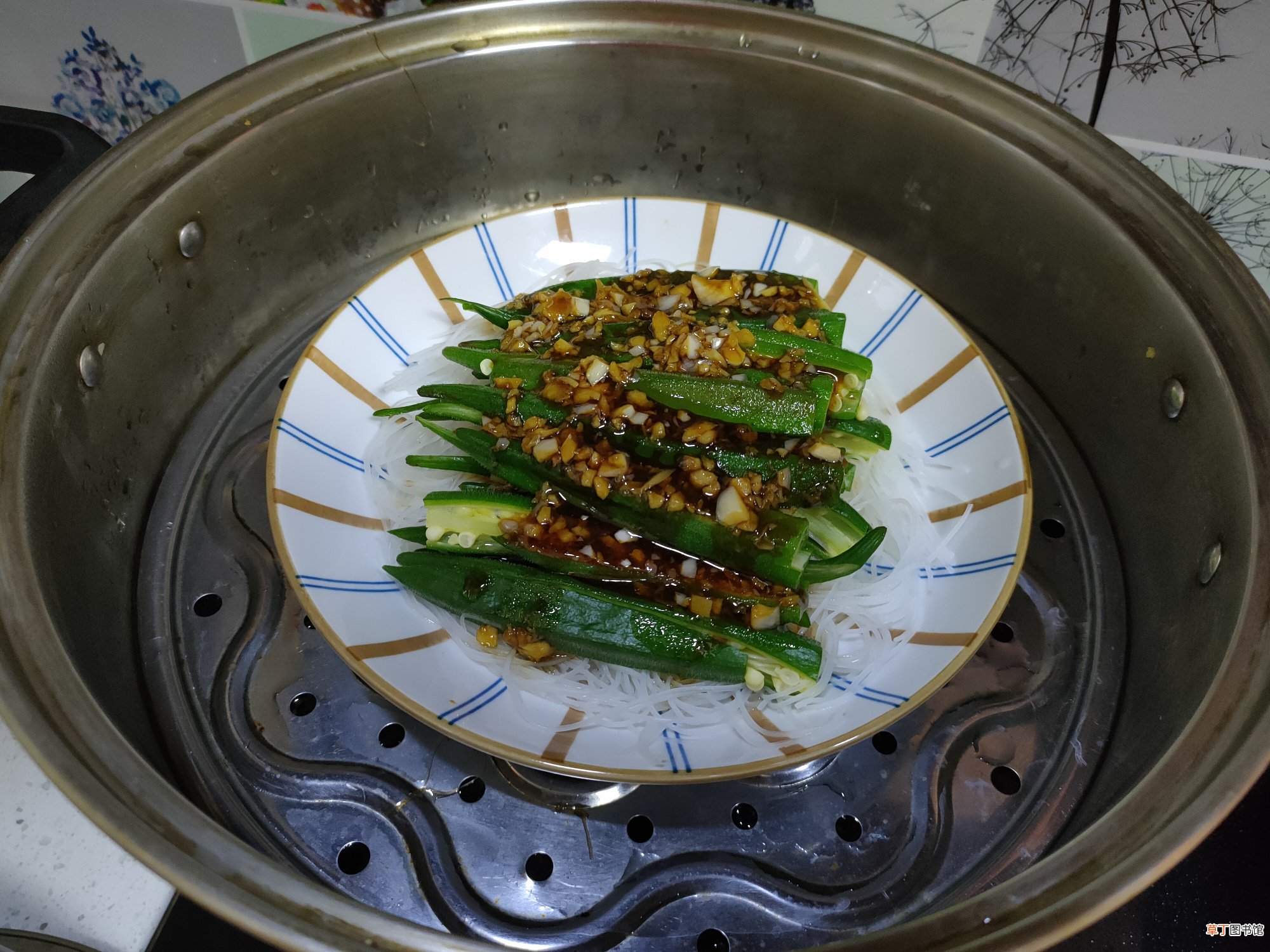 秋葵的蒸煮做法和调料汁的配法 秋葵蒸多长时间就熟了
